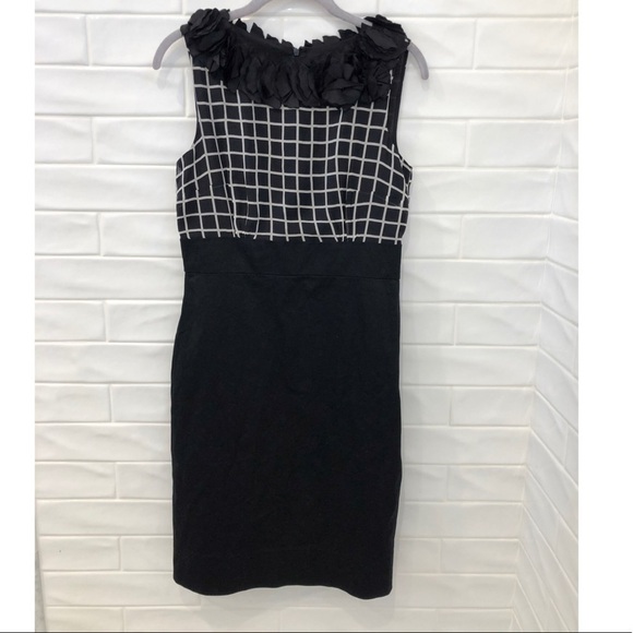 Taylor Dresses Windowpane Dress - Picture 2 of 9